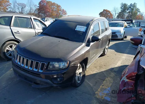 2014 Jeep Compass Sport from USA, damaged, VIN 1C4NJDBB5ED621386